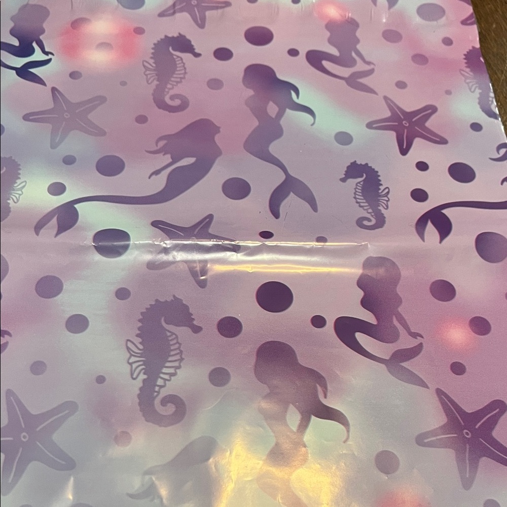 Mermaid and Seahorse Polymailers set of 25